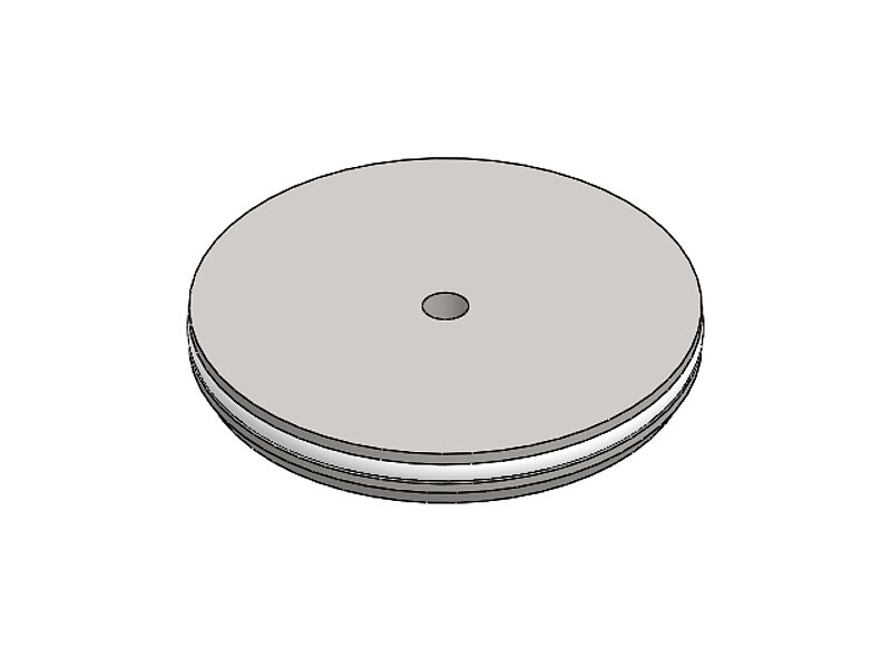 Deckel ø75 x 10 - öldicht