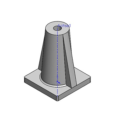Foundation anchor with ø28 hole for AE55-VS10