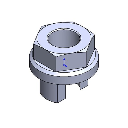 Special tappet for leveling element AE55 with inside diameter ø32,5