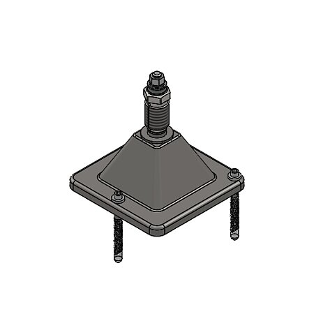 AE55-ZuD adjustment element with height support